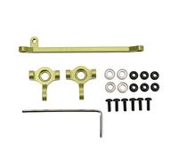 NutriEss RC Metal Steering Cup Steering Rod Hex Wrench Set Aluminum Alloy Performance Upgrade for Jimny XMYKC01CM 1/16 RC Car Parts (Green)