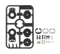 NutriEss Servo Saver Set Prestazioni stabili Braccio sterzo in plastica Leggero servo Kit di Montaggio saper per xv02 xv01 Moi RC (Nero)