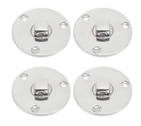 NutriEss Tappo di Scarico della Barca 316 Hardware dello Scafo in Acciaio inossibile 2,36 Pollici di Diametro per Yacht 4pc marini