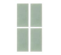 NutriEss Vanano a Vuoto Palette Lama Foglio ad Alta Resistenza alla flessione Materiale in Fibra di Vetro Durevole Facile installare Sostituire per Mobile mungitura 4pcs (246x60x6 mm)
