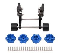 NutriEss Wheelie Bar Accessorio per aggiornare l'auto in Lega di Alluminio per Alluminio per limi LMT 1/8 Veicolo Giocattolo Leggero Simulazione ad Alte Prestazioni durevoli Look in (Blu)