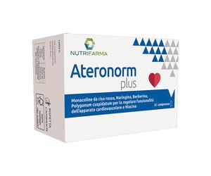 Nutrifarma Ateronorm Plus Integratore Funzionalità Cardiovascolare, 60 Compresse