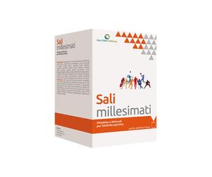 Nutrifarma Sali Millesimati Integratore di Vitamine e Sali Minerali, 25 Bustine