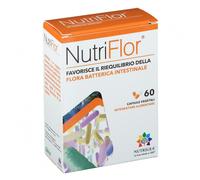 NutriFlor - Integratore per l'equilibrio della flora batterica intestinale - 60 capsule