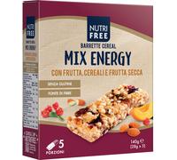 Nutrifree Barrette Cereal Mix Energy – 5 monoporzioni da 28 g