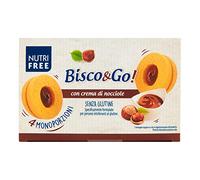 Nutrifree Bisco&Go con Crema di Nocciole, 4 x 40g