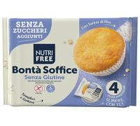 Nutrifree, Bontà soffice senza zuccheri aggiunti e senza glutine, 140 g