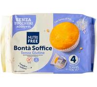 Nutrifree, Bontà soffice senza zuccheri aggiunti e senza glutine, 140 g