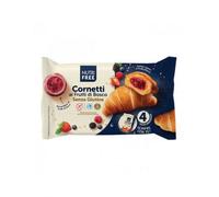 Nutrifree Cornetti Ai Frutti Di Bosco 4 Pezzi Senza Glutine e Lattosio