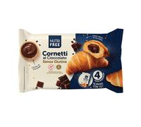 Nutrifree Cornetti al Cioccolato Senza Glutine, 4 x 60g