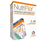 Nutrigea Nutriflor 60 Capsule Favorisce il Riequilibrio della Flora Batterica Intestinale