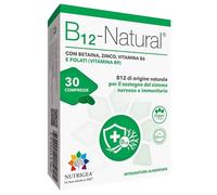 NUTRIGEA Srl Integratore B12 Natural vitamina B12 e B6, 30 compresse