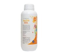 Nutrigenera - Nutri Sol bio - Biostimolante nutrizionale NPK di origine vegetale con acidi fulvici, umici e batteri della rizosfera - 1L