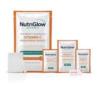 Nutriglow Advanced Organics Vitamin C Bleach for Tan Removal, and Hair Lightening (6 In 1) - 20G