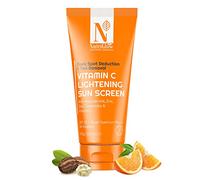 NUTRIGLOW Advanced Organics Vitamin C Lightening Sunscreen SPF50 PA+++ for Sun Protection, Quick Absorb, All Skin Types 100gm