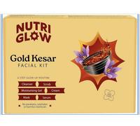 NutriGlow Gold Kesar Kit Viso per Pelle Luminosa 6 Step Curcuma Zafferano