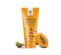 NUTRIGLOW Natural's Advanced Pro Formula Papaya Sunscreen SPF 50, No White Cast, Lightweight for Oily & Dry Skin 100gm