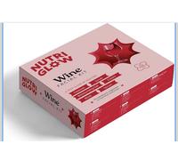 NutriGlow Wine Kit Viso per Pelle Brillante 5 Step 250g + 10ml