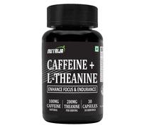 NutriJa Natural Caffeine 100MG Plus L-Teanina 200MG - 30 capsule