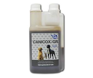 NutriLabs Canicox®-GR integratore alimentare per cani anziani 500 ml - Integratore alimentare per cani anziani con MSM, condroitina, glucosamina, ginseng ecc. - Prodotti sanitari per cani