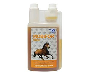NutriLabs Mobifor® - Succo di Frutta Ultra articolare per Cavalli da 1 kg, con glucosamina, condroitina, Acido ialuronico e Molto Altro Ancora. - Cavallo MSM - Integratore Alimentare per Cavalli