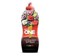 NutriONE Concime Liquido Concentrato per Piante e Fiori per 1 litro Single