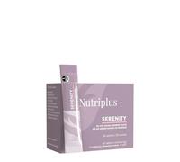NutriPlus Tè Serenity Istant - Gusto Lampone da preparare con acqua calda o fredda - Essenziale per la disintossicazione - Ha un effetto bruciagrassi - Supporta la salute generale 30 bustine