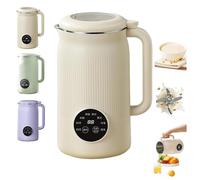 NutriPour - Macchina per latte e succhi multifunzione 8 in 1, macchina per latte di noci e succhi da 1200 ml, 8 modalità, avvio ritardato touch-screen, autopulente con un pulsante (01#)
