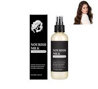 Nutrire il primer per capelli condizionanti del latte, nutrire ammorbidisce i capelli, la protezione del calore e il miglioramento della lucentezza, migliorare secco o crespo (1Pcs)