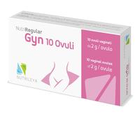 NutriRegular Gyn Ovuli Acido Ialuronico contro Secchezza Vaginale 10 Ovuli