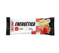 Nutrisport - Barrette Energetiche 49g - Gusto Fragola e Banana - Ad Alto Contenuto di Proteine e Carboidrati - Senza Olio di Palma - Senza Glutine - Scatola da 24 unità