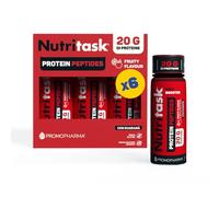 Nutritask Shot Protein Peptides - Collagene ed Energia - Box da 6x60ml