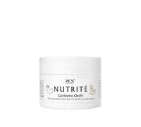 Nutrité - Contorno Occhi Antirughe con Acido Ialuronico, Caffeina e Centella Asiatica, Idratante e Nutriente con Olio di Mandorle Dolci e Burro di Karité per Borse e Occhiaie,15 ml