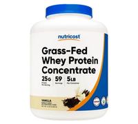 Nutrito con Erba Proteine Del Siero Isolate Polvere Vaniglia 5 Libbre