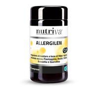 NUTRIVA Allergilen, Integratore Alimentare a Base di Ribes Nigrum, Piantaggine, Reishi, Perilla, Supporto Antistaminico, Supporto Allergie Stagionali, Funzionale per le Vie Respiratorie - 30 Compresse