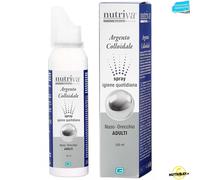 Nutriva Argento Colloidale Spray Adulti - 100 ml Argento colloidale