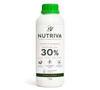 NUTRIVA Concime per Olivo Liquido Professionale - Nutrizione Minerale ad Alta Concentrazione - Supporta Vigore e Sviluppo dell’Olivo nelle Diverse Fasi Vegetative - Supporto Anticascola - 1 KG