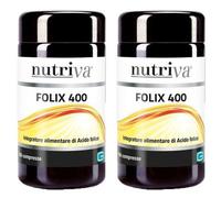 Nutriva Folix 400 100 Compresse 2x100 pz Compresse