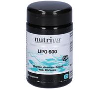Nutriva Lipo 600 - Integratore in compresse, 30 unità
