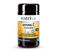 Nutriva Natural C Integratore di Vitamina C Masticabile 60 compresse