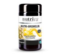 NUTRIVA Nutri-bromelin Integratore Alimentare A Base Di Bromelina, adatto per ch