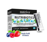 Nutriva Nutribiotico Probiotici e Prebiotici 12 stick pack