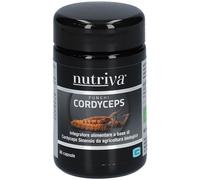Nutriva Integratore Cordyceps 60 capsule vegetali per vie respiratorie