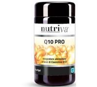 Nutriva Q10 Pro integratore alimentare utile come antiossidante e per la pelle 30 capsule
