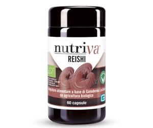 Nutriva Reishi 60 Integratore capsule vegetali