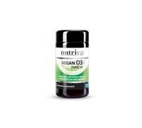 Nutriva Vegan D3 2000 UI Integratore per Ossa Forti e Immunità 60 Compresse Masticabili