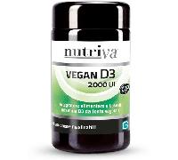 Nutriva Vegan D3 Integratore Vitaminina D 60 Compresse Masticabili