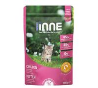 NUTRIVET - INNE CHAT - Croquettes sans céréales - Chaton - Poulet - 400g