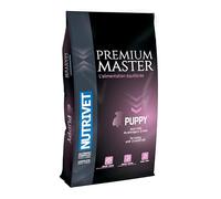 NUTRIVET - Premium Master Puppy - Crocchette per cuccioli con attività normale - Pollo e riso - 15kg
