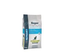 NUTRIVET - Super Premium - Gatto sterilizzato - Crocchette senza grano - Gatto - Ricco di proteine animali - 8 kg